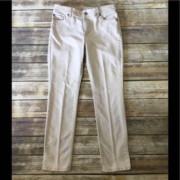 Chico's Denim - Chico’s Platinum Denim Neutral Jeans